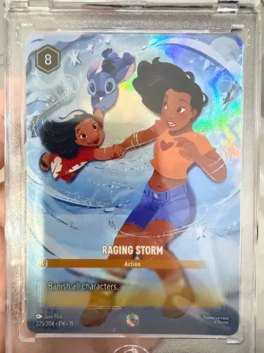 **RAGING STORM (Enchanted) - Lorcana Winterspell** ? 