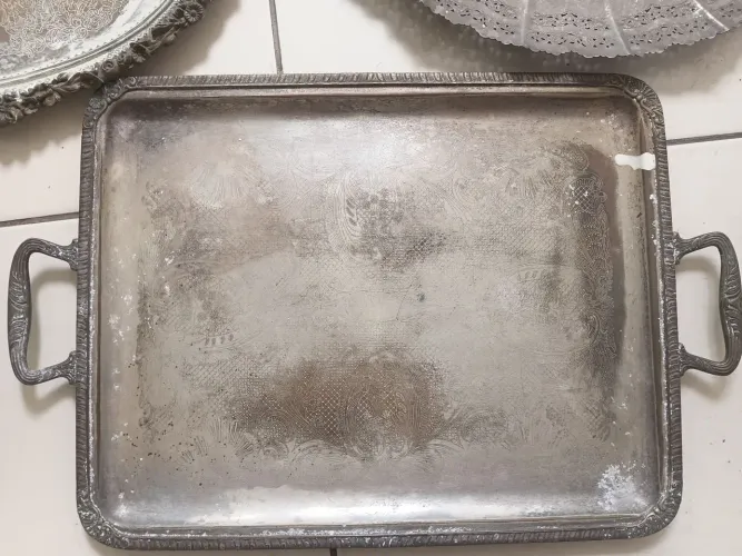 Bandejas de prata
