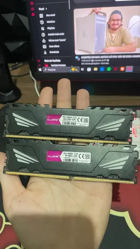 Memória ram 8 gb ddr4 3200 mhz
