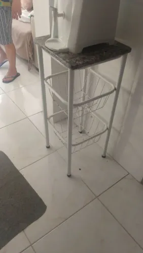  Fruteira O filtro com barro dentro, com a fruteira é vasilhame vazio