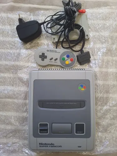 Super Famicom completo com controle original