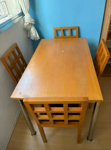 Conjunto Mesa/Cadeiras Tok Stok 