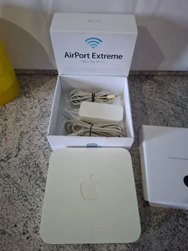 Apple airport extreme no estado sem teste