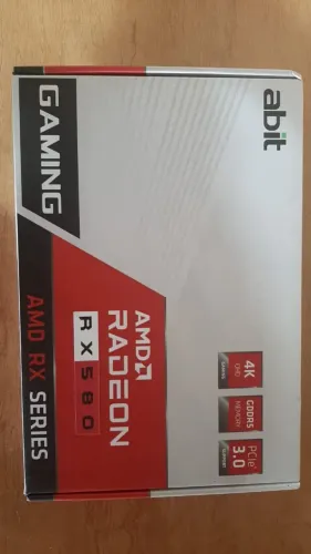 Placa de video ABIT - AMD radeon RX580 8GB 256BITS.