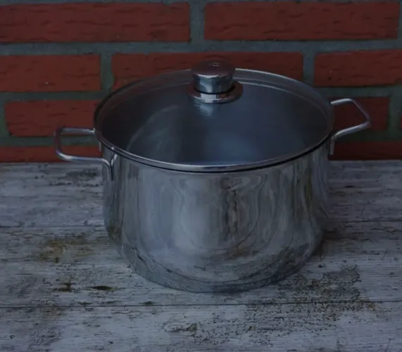 Panela WMF Alemã Inox 24cm com Tampa - TransTherm