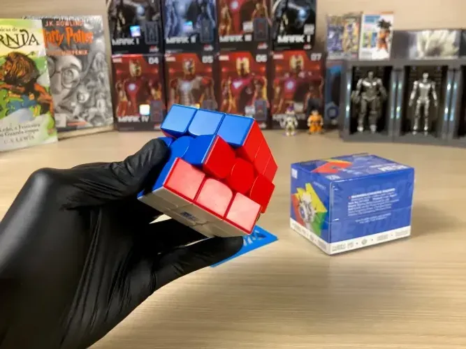 Cubo Mágico Tração Magnética Alta Qualidade / Novo Lacrado / Envio Rápido Correios
