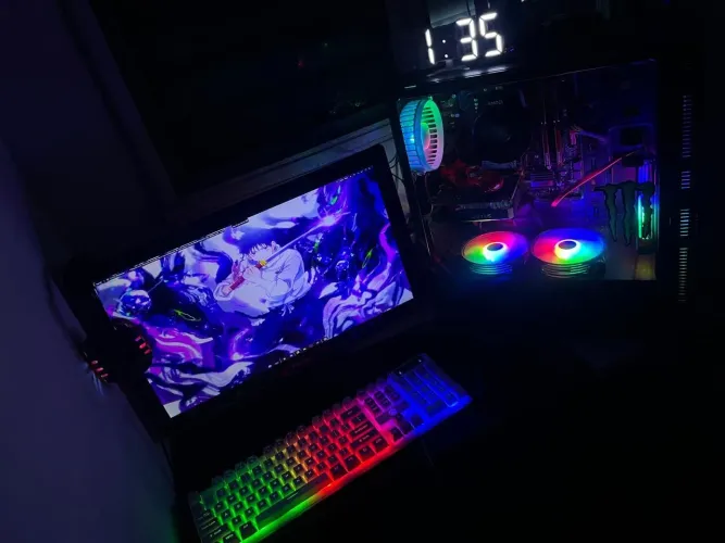Pc gamer + monitor