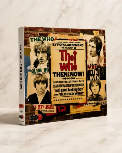 Box The Who - Then and Now! 1964-2004 | 2 CDs + 2 DVDs