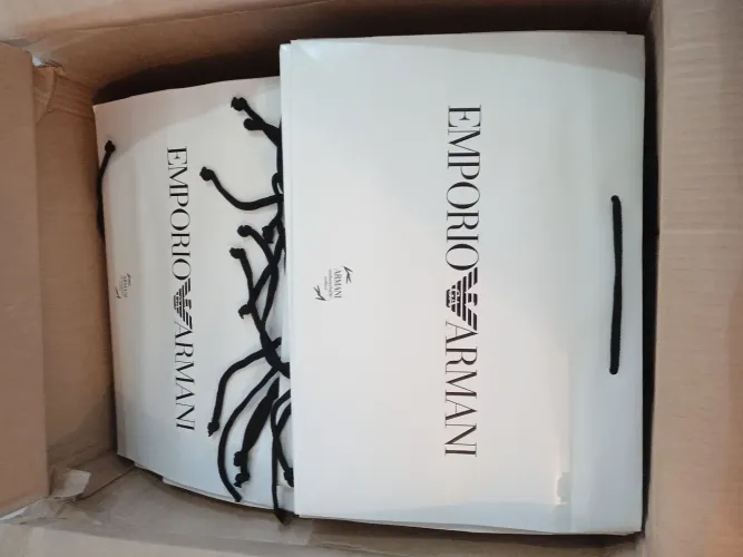 Lote de Sacolas Armani e Hugo Boss originais
