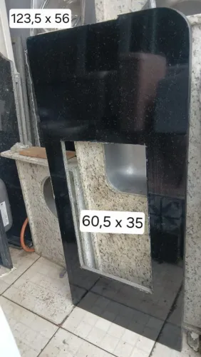 Mármore São Gabriel com corte para cooktop