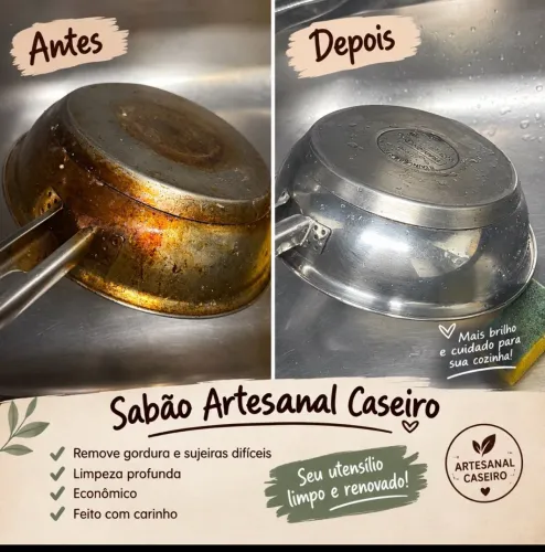Sabão Artesanal Caseiro