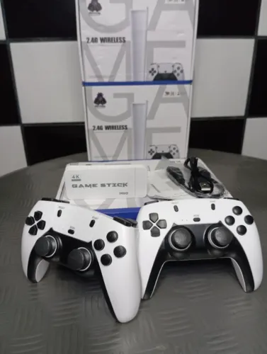 Gamestick M15 Pro (19.000 Mil Jogos Instalados) 02 Controles Sem Fio - Novo Lacrado