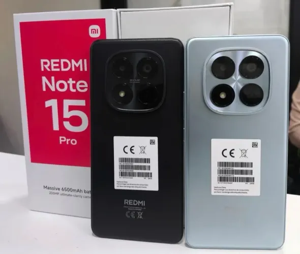 Celular Redmi Note 14 Pro 4G NFC 256GB 08GB RAM Preto Azul Lacrado Entregamos