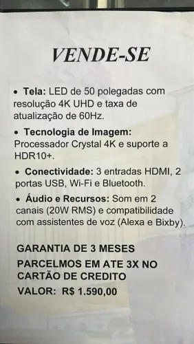 TV SAMSUNG 50