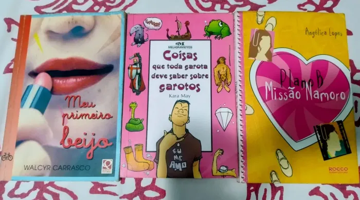 Livros: Plano B Missão Namoro, Coisas que toda garota deve saber sobre garotos,Meu 1 Beijo