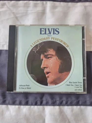 CD Elvis A Legendary Performer Original Colecionável