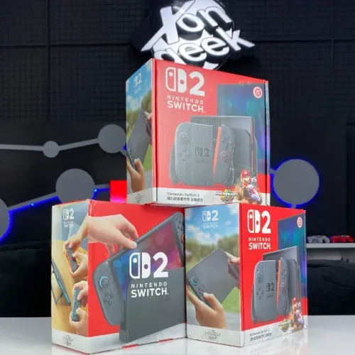 Console Nintendo Switch 2 Com Mario Kart World Nacional | Aceitamos trocas!