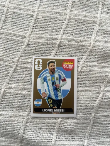 FIGURINHA LEGEND GOLD MESSI