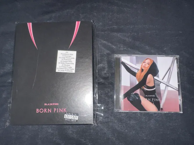 CDs Blackpink - Born Pink - Pink Version + Jennie Jewel Case
