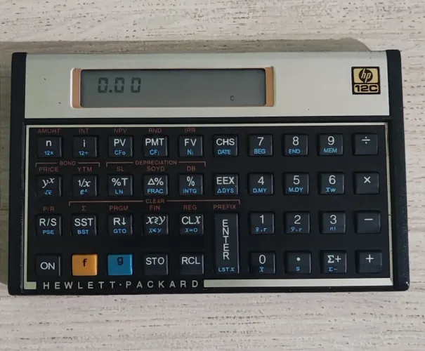 Calculadora financeira HP 12C