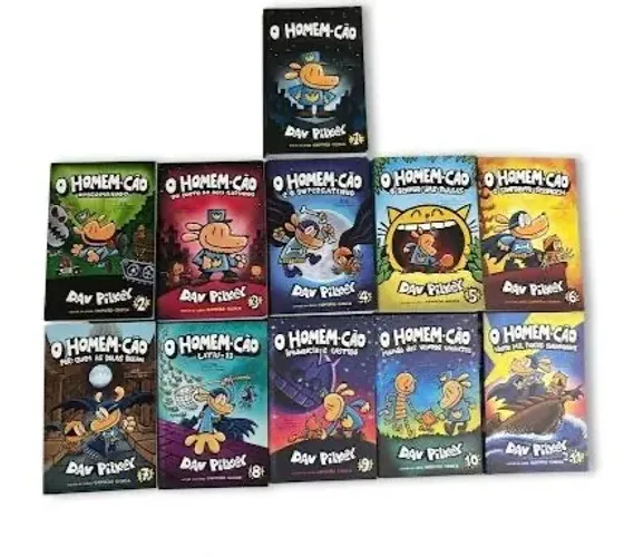 VENDO: Livros O Homem-Cão (Vol. 1 ao 11)