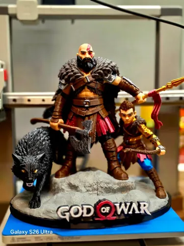 Diorama do god of war
