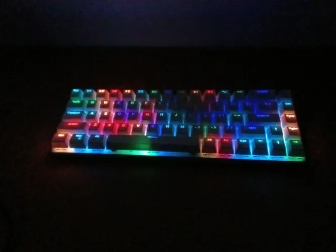 Teclado Gamer Mecânico METOO X79 Branco | Sem Fio (Tri-Mode) | Hot-Swap
