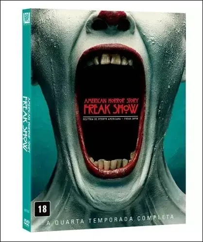 DVD Box - AHS: American Horror Story 4ª Temporada - Freak Show (Novo - Lacrado)