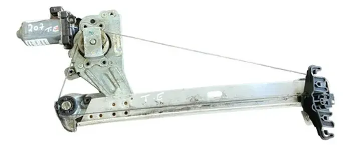 Máquina Vidro Eletrico Traseira Esquerda Peugeot 207