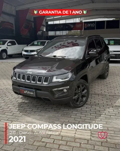 Jeep Compass Longitude 2.0 4X4 Dies. 16V Aut. 2021