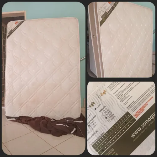 COLCHÃO ORTOPÉDICO COM CONTROLE MASSAGEM