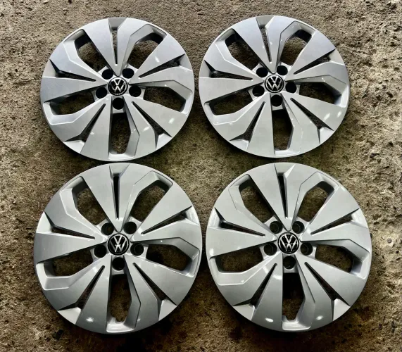 Jogo de Calotas VW T-Cross Aro 16 Originais / Calota T-Cross Golf Nivus Polo Virtus Jetta 