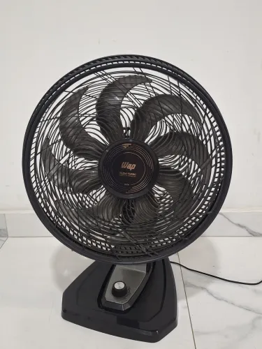 Ventilador wap turbo Mesa e parede 50cm 8 pas