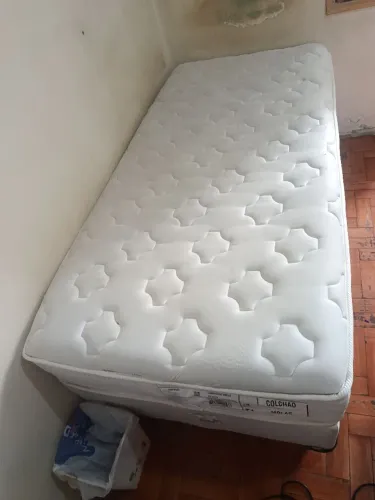 CONJUNTO DE CAMA BOX SOLTEIRO COM MOLAS ENSACADAS E PILLOW TOP!!! 