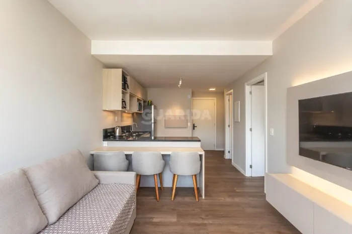 Kitnet/JK/Studio para aluguel, 1 quarto, 1 suíte, Cidade Baixa - Porto Alegre/RS