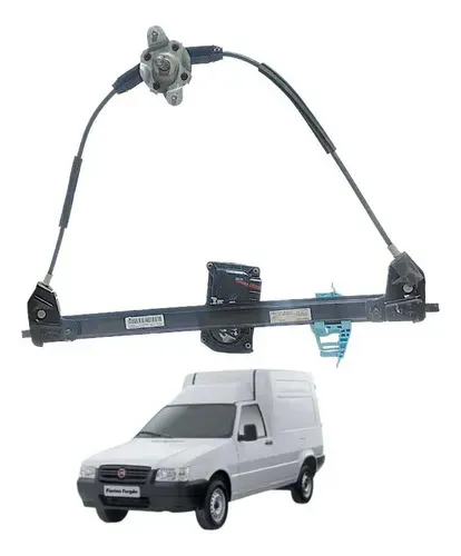 Maquina Vidro Diante. Esquerda Manual Fiat Fiorino 2011-2013