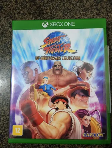 Jogo Original Xbox Street Figther Troco Por Jogo Infantil