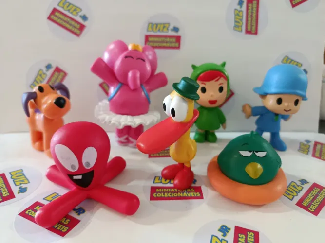 Pocoyo - lote com 7 unidades