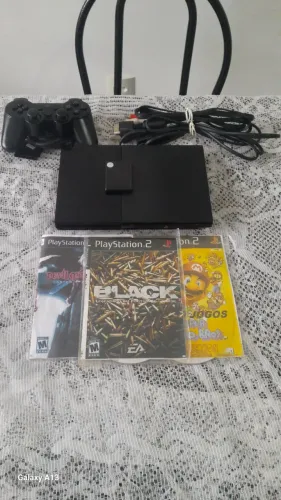 Playstation 2 slim em ótimo estado 