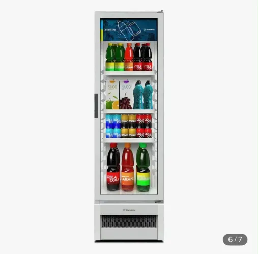 Vitrine vertical Metalfrio seminova