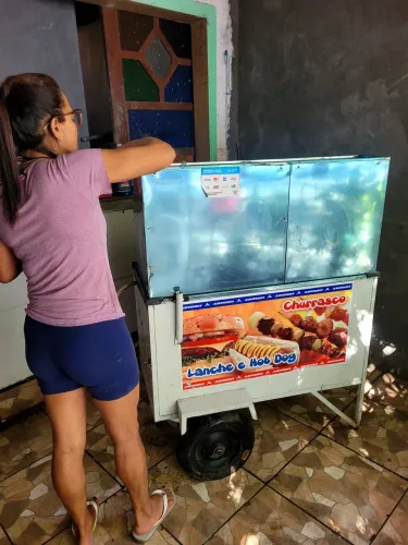 Carrinho de Lanche 3 em 1