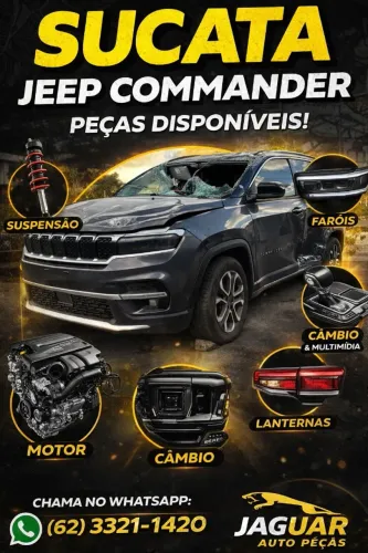 sucata jeep commander 2023