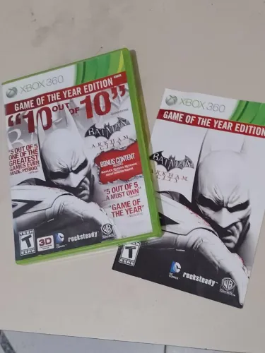 OPORTUNIDADE! Batman Arkham city Game of the Year XBOX 360