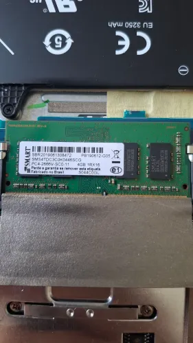 Memória RAM 4GB DDR4 (para notebook)