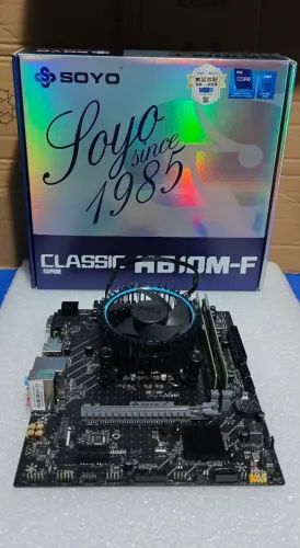 KIT PLACA MAE SOYO H610M-F i5 12400 16gb SOMENTE VENDA