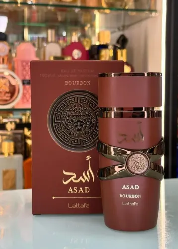 PERFUME Asad Bourbon Lattafa 100ml Árabe Importado Original Novo Lacrado Alta fixação 