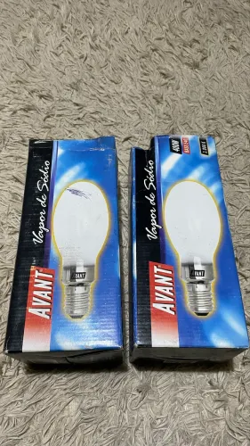 Lâmpada Vapor de Sódio AVANT 400W E40 Original ? Industrial/Poste/Galpão