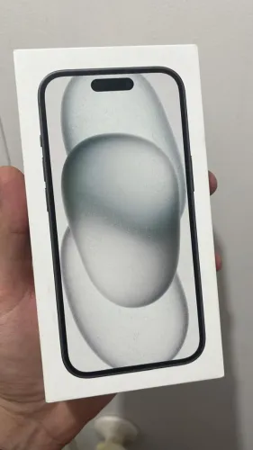 IPHONE 15 preto 128Gb LACRADO, com nota fiscal da compra