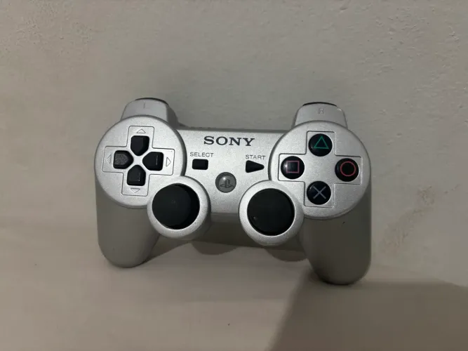 Controle ps3 prata original 