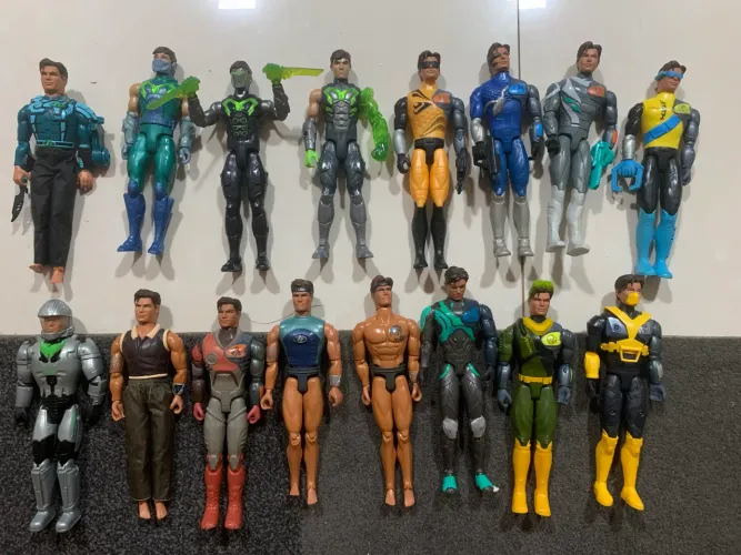 Coleção Max Steel RARIDADE 1995 a 2013